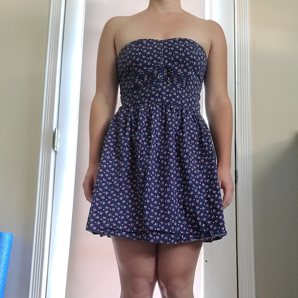 Bebop fit and flare floral dress